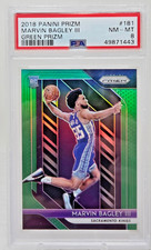 2018 Prizm GREEN REFRACTOR MARVIN BAGLEY III RC Rookie Card PSA 8 NM-MT