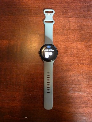 Google Pixel Watch 2 Champagne Gold Aluminum Case / Hazel Active Band LTE