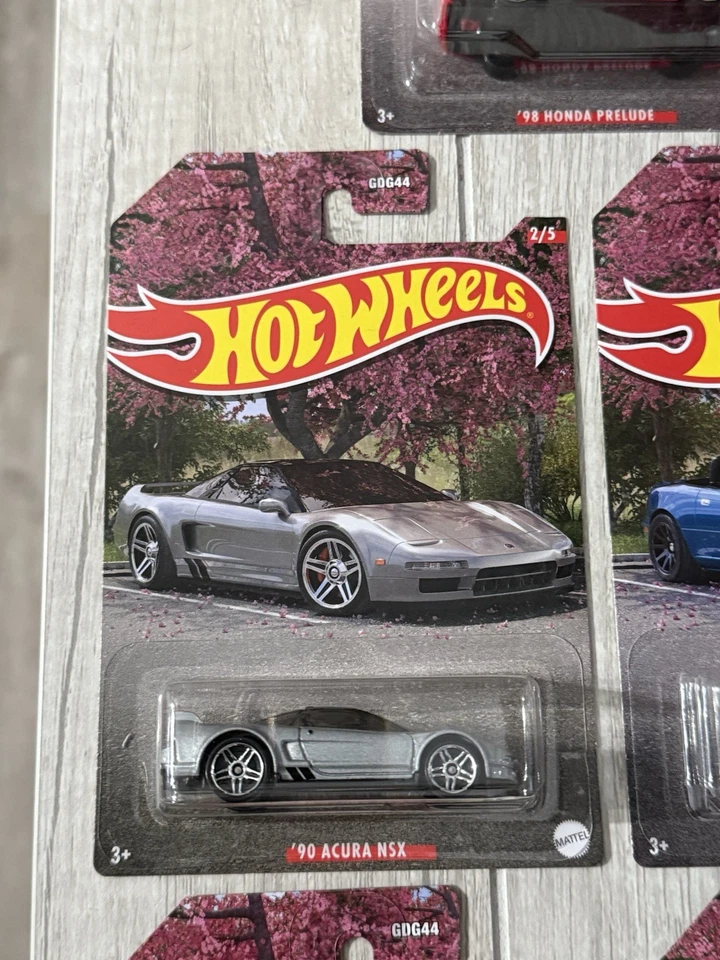 Hot Wheels JDM Japanese Classics Full Set of 5 Cars 2023 Walmart Exclusive - Image 4 of 4