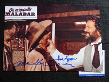 BUD SPENCER & MARCELLO VERZIERA Autogramm signiert EINE FAUST GEHT NACH WESTEN