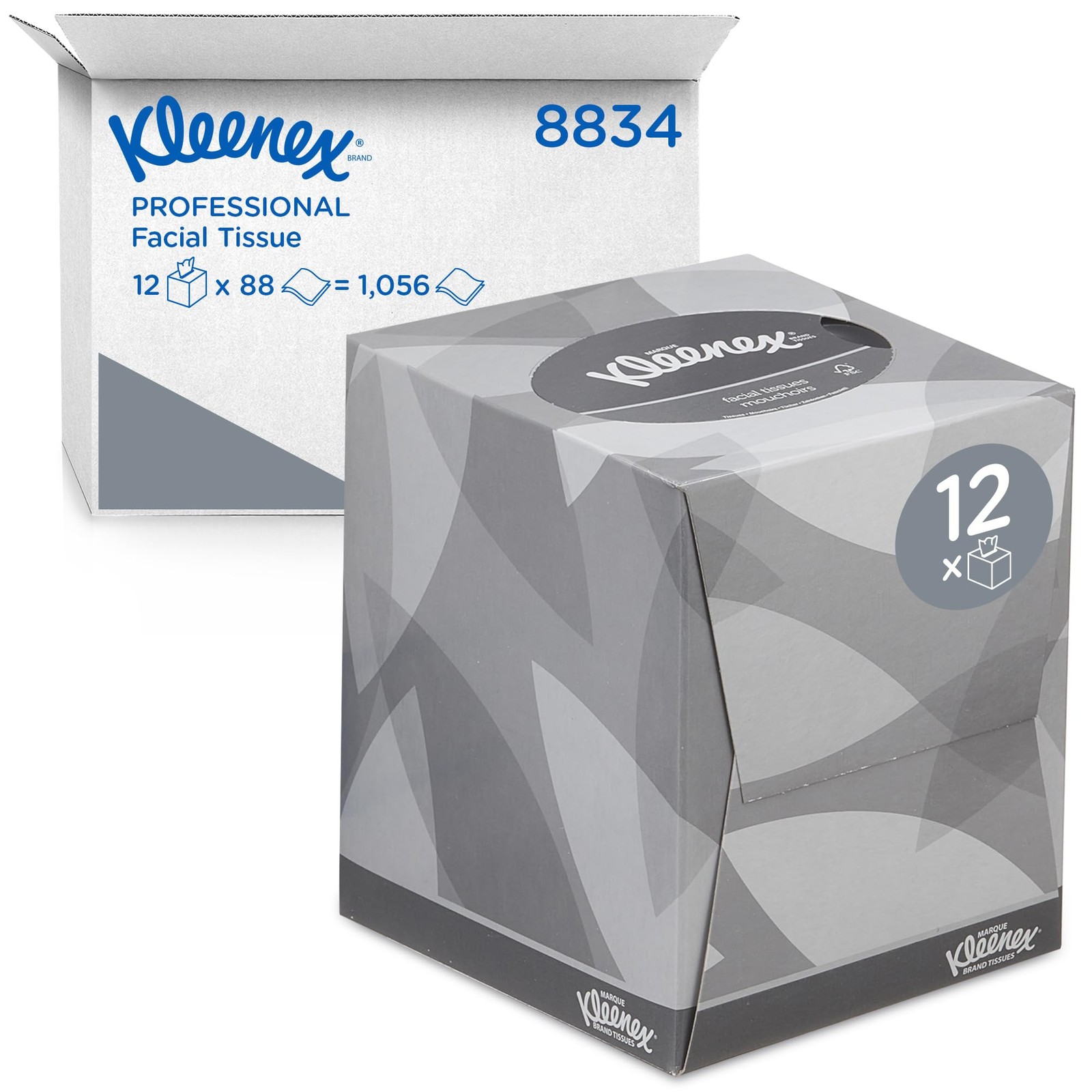 Kleenex« Kleenex Kosmetiktucher 12Boxen ACC NUOVO