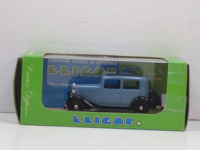 Citroen Rosalie Berline 1933 hellblau/schwarz Box Eligor 1005 1:43