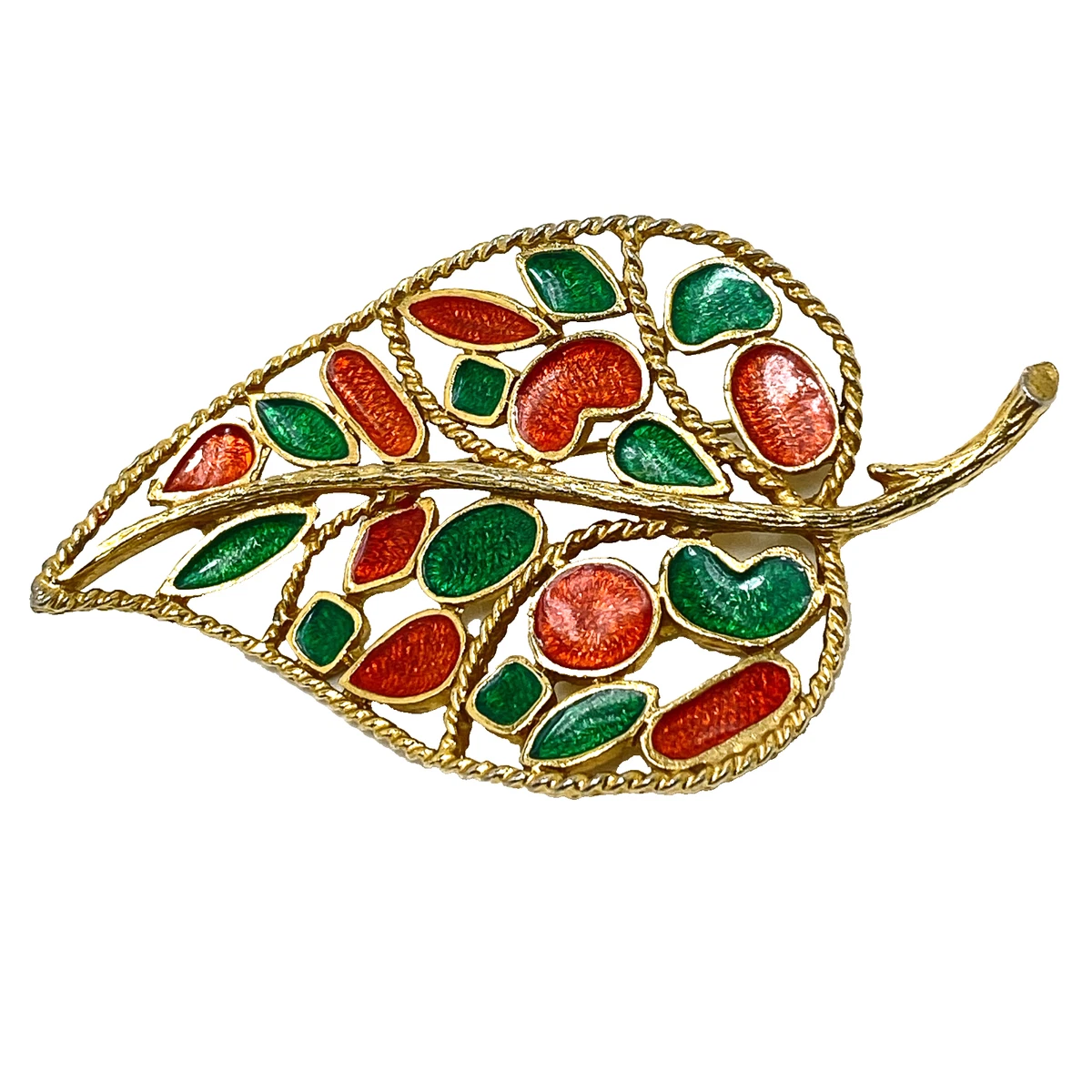 Florenza Signed Vintage & Antique Fashion Brooches & Pins for sale