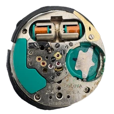 Vintage 29mm Accutron Tuning Fork Men's Wristwatch Movement 214 USA for Parts