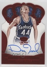 2013-14 Panini Preferred Crown Royale Red 37/99 Dan Issel #197 Auto HOF 3hd