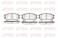 Bremsbelagsatz Scheibenbremse Remsa 0970.02 FüR Mazda GY GG Station Wagon Ggep