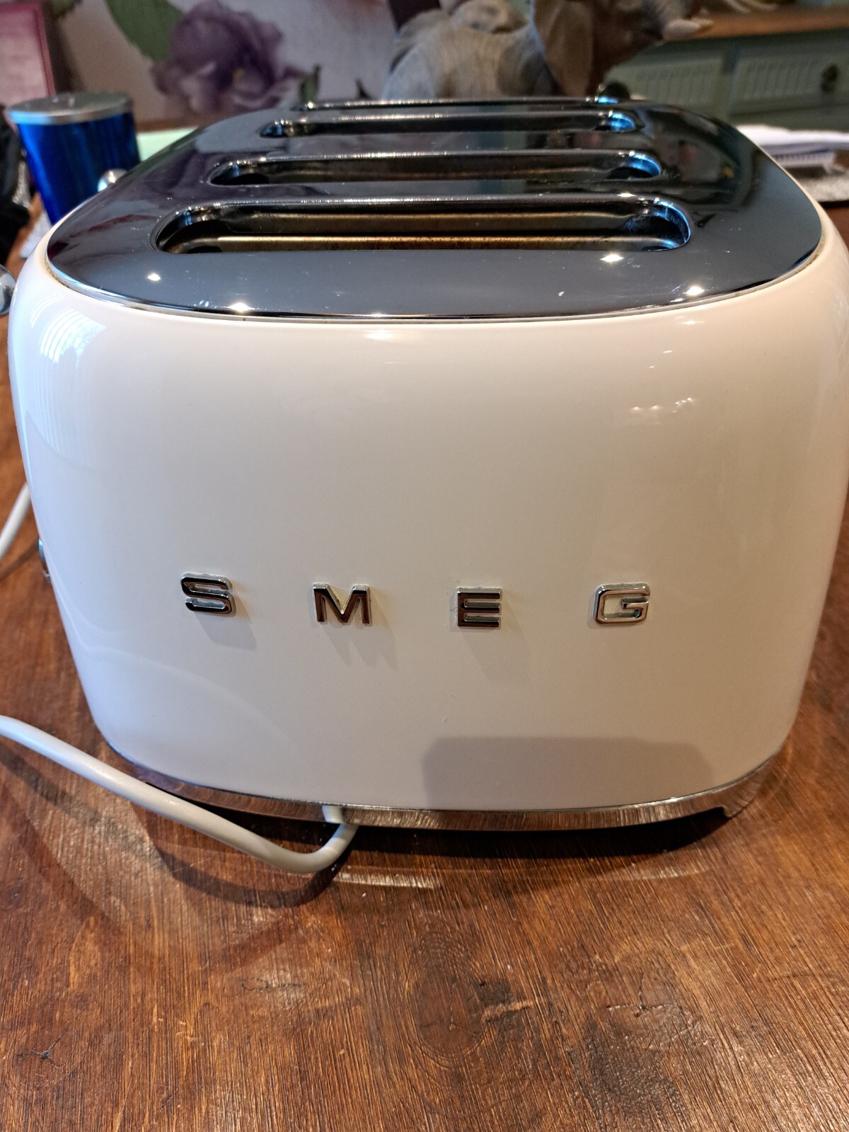 Smeg TSF02 50s Retro Style 4 Slice Toaster Cream eBay