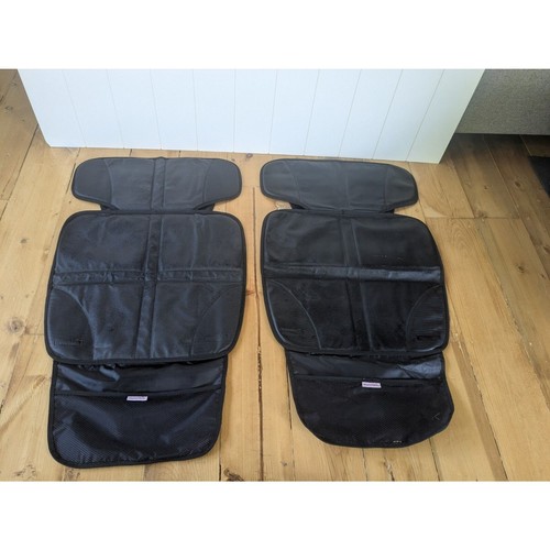 2er Set Munchkin Autositzschoner - schwarz - mit Taschen