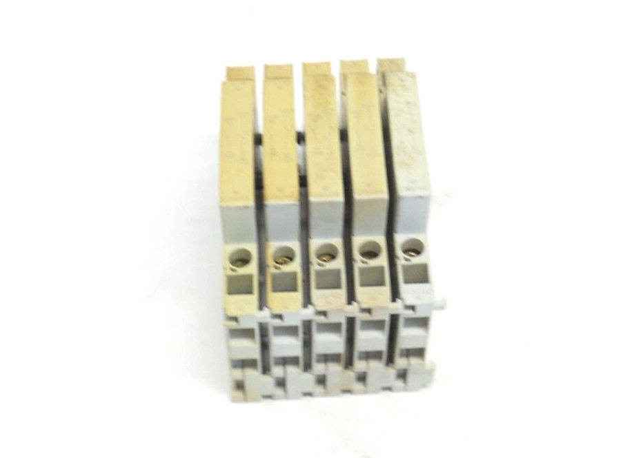 LOT OF 5 FUJI BZOWUABL AUXILIARY CONTACT, BZ0WUABL