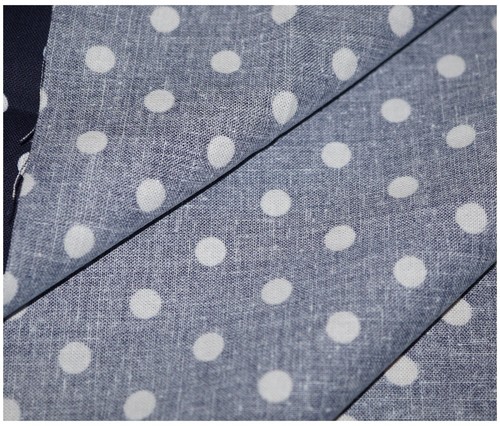100% Cotton Poplin Fabric Small Polka Dot Spot Dotty Craft Dressmaking Material - Picture 37 of 53
