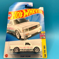 HOT WHEELS 2024 '91 GMC SYCLONE WHITE 226/250 HTB10 BRENDON VETUSKEY DESIGN