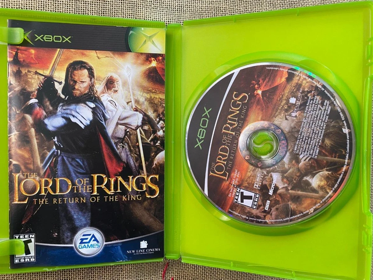 Lord of the Rings: The Return of the King (GameCube, 2003) Tested, CIB