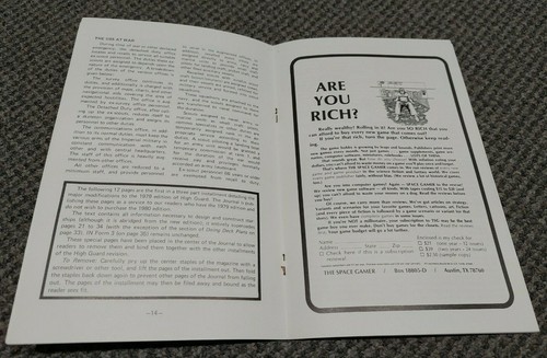Journal of the Travellers' Aid Society #6 - Traveller RPG - GDW - Picture 3 of 3