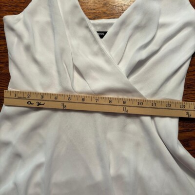 knee length dresses for ladies Talia White Mini Dress