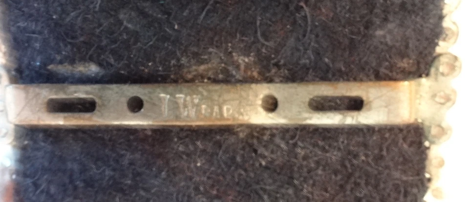 Винтажный антикварный викторианский набор клипс для обуви в стиле ар-деко из серебра и стали - Изображение 2 из 4