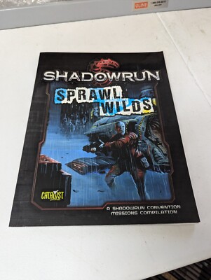 Catalyst Shadowrun 5th Ed Sprawl Wilds NM