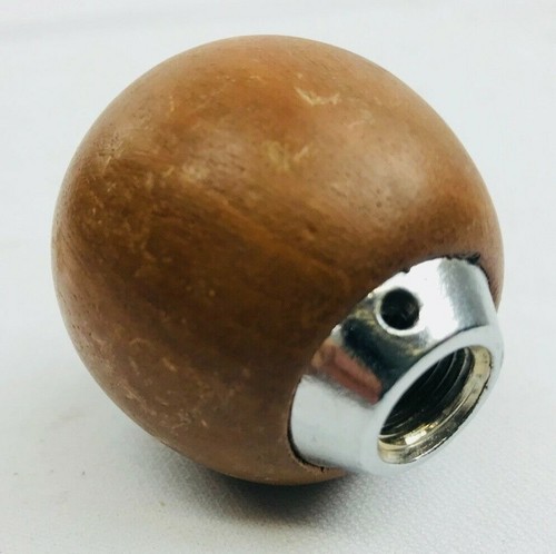 Vintage Cal Custom Woody Shift Knob 4-Speed '60s-'70s Muscle USA -Reverse upLEFT - Picture 3 of 4