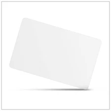100 pcs ID Cards for Most Photo ID Card PrintersBlank White PVC Cards CR80 30...