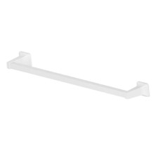 Project Source Seton 24 inch White Towel Bar Bathroom Concealed Mounting