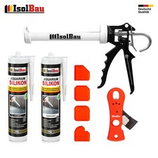 Aquarium Silikon 1-48 x 300ml Transparent Schwarz Glassilikon Aquarium Kleber