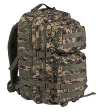 Zaino US Woodland Digital Assault Daypack Large Army Pack outdoor tempo libero