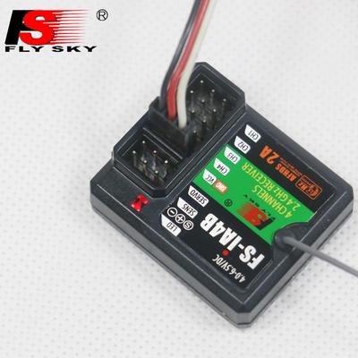 F16812 FlySky FS-IA4B 2.4G 4CH Receiver Support Data Backhaul PPM Output iBus 