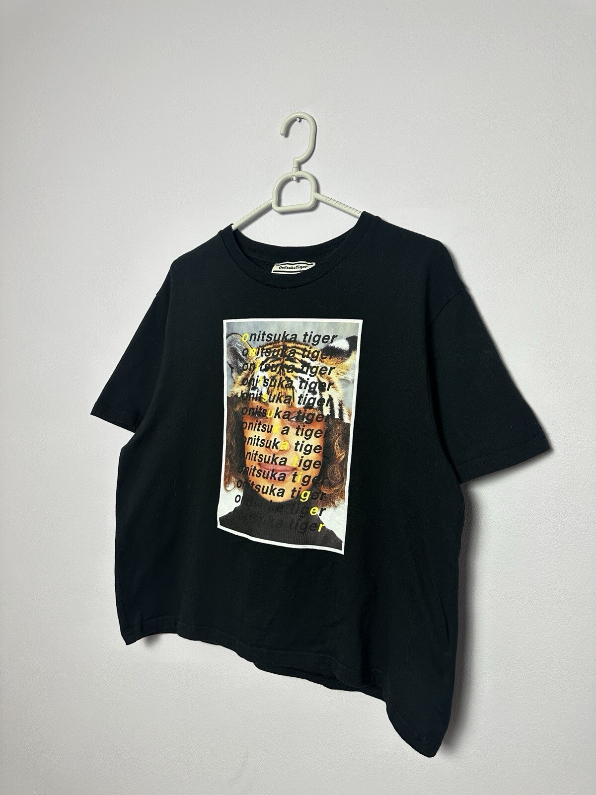 Onitsuka tiger by asics crop top t shirt womens size L image 2