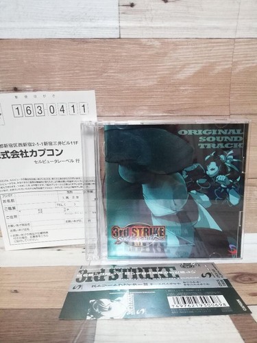Street Fighter III 3rd Strike Original Soundtrack CD Japan with Obi
