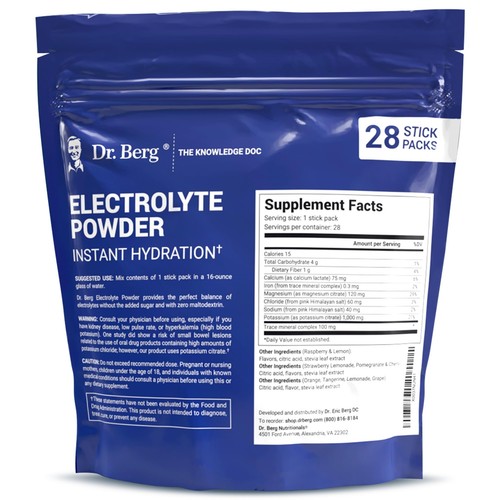Sugar Free Electrolyte Powder Packets (Variety Pack) - Daily Electrolyte Drink - Picture 7 of 7