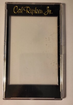 Cal Ripken Jr. Plastic 3x5 Snap Lock Design Sports Card Guard Holders - New