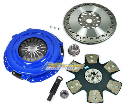 GF STAGE 4 CLUTCH KIT + 8 BOLT FORGED RACE FLYWHEEL MUSTANG GT MACH1 COBRA SVT