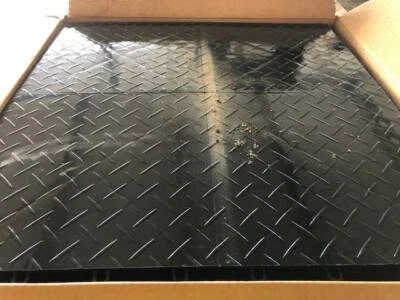 Race Deck Garage Floor Tiles Black And White Building Materials