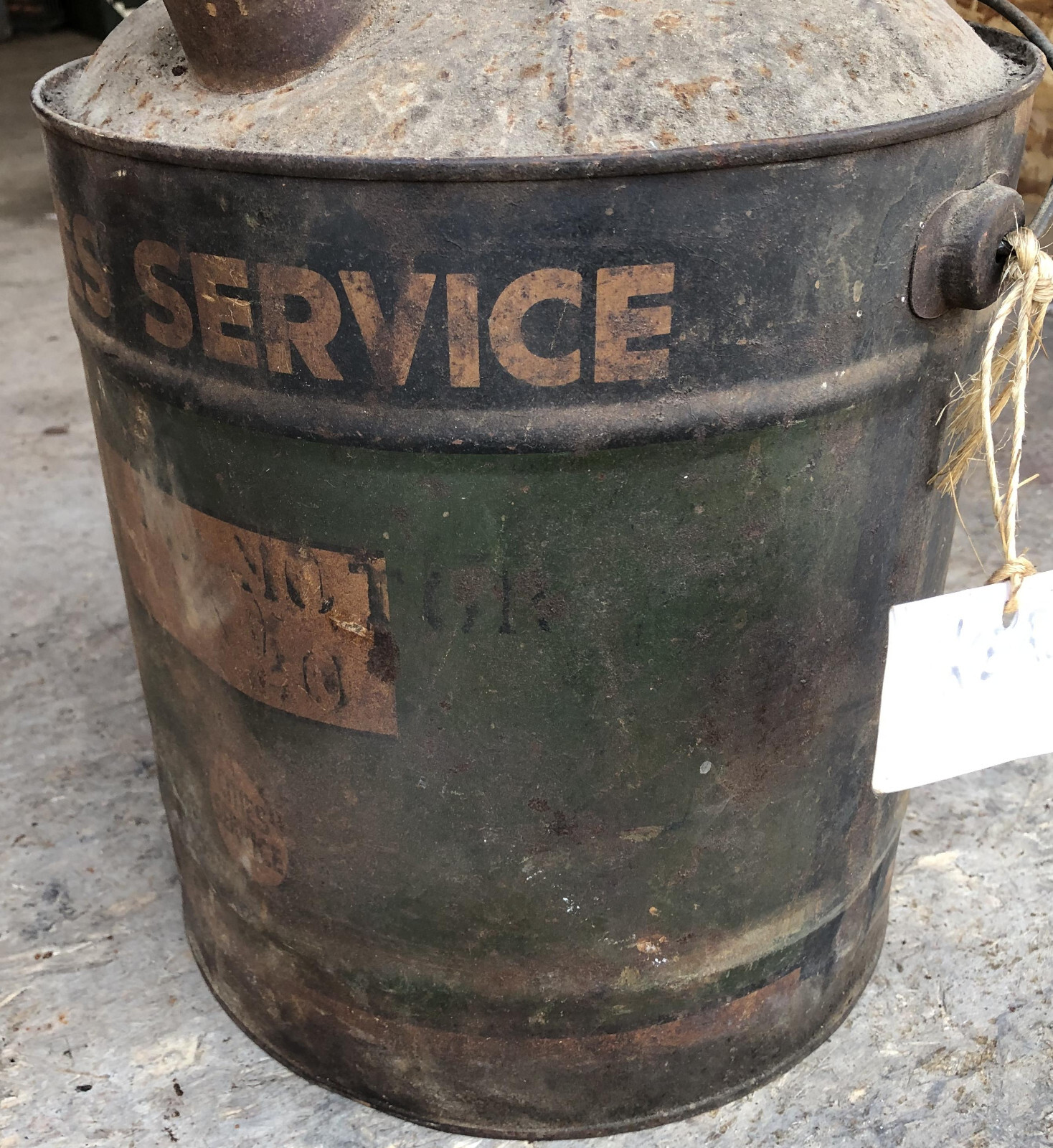 Cities Service Metal 5 Gallon Can vintage fuel gas oil | eBay