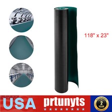 Blue Green Anti-Static ESD Rubber Table Floor Mat 118" x 23" For Workbench New