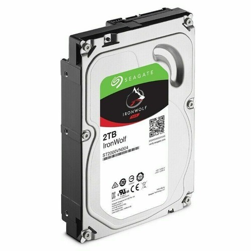 Seagate IronWolf 2TB 5900RPM SATA 3.5" (ST2000VN004) NAS HDD Hard Disk Drive