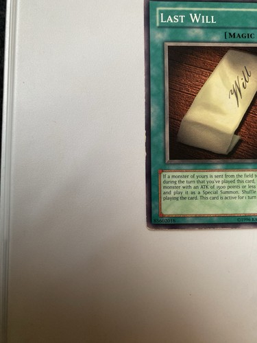 Last Will SDY-039 YuGiOh card - Picture 4 of 6