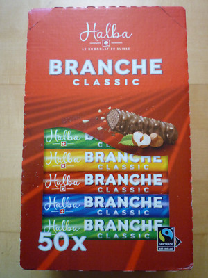 50 Branches HALBA - 50 HALBA Branche COOP Schokoriegel Prepper MRE Notvorrat