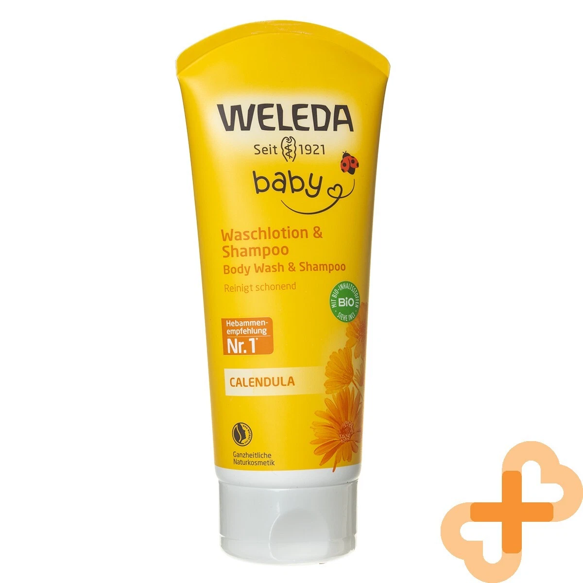 WELEDA Calendula Baby Body Wash And Shampoo 200ml Does Not Irritate The Eyes
Opens in a new window o