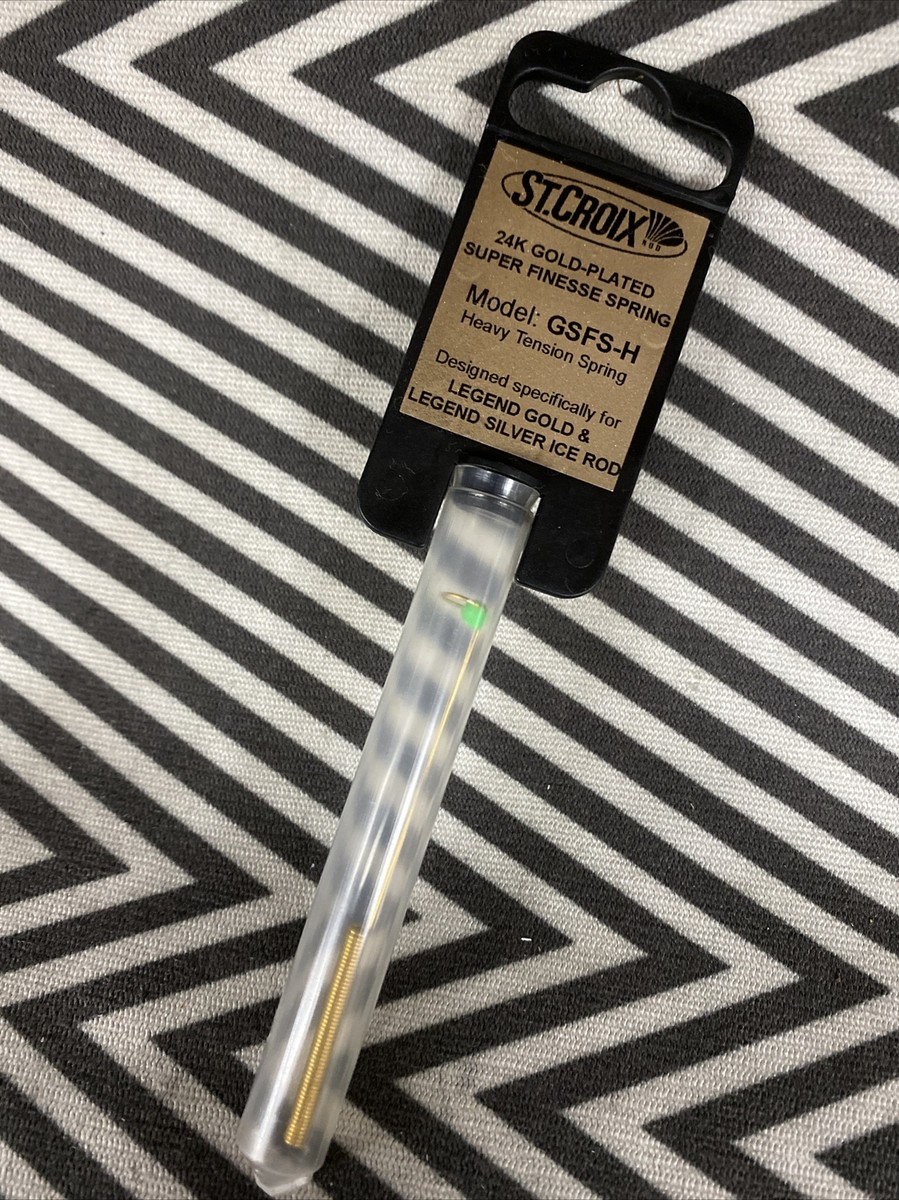 st croix finesse rod St. Croix 24K Super Finesse Spring Bobber Heavy for Legend Gold + Silver  Ice Rod