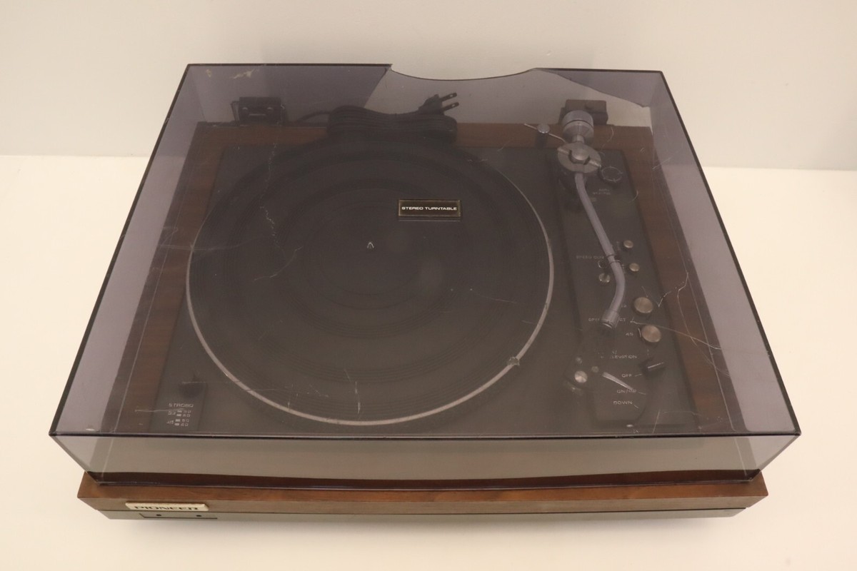 Vintage Pioneer Direct Drive Turntable PL-55X | eBay