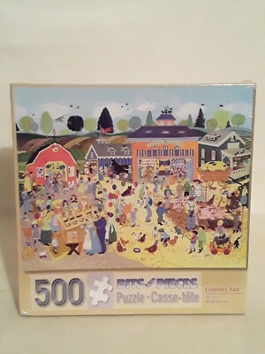 Bits and Pieces ''Country Fair'' 500 Piece Puzzle *NEW*