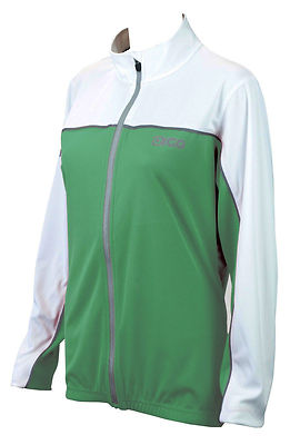 NEU EIGO HOLLY MTB ALL ROAD XC FAHRRAD RADSPORT LANGARM DAMEN TRIKOT SAGE/WEISS