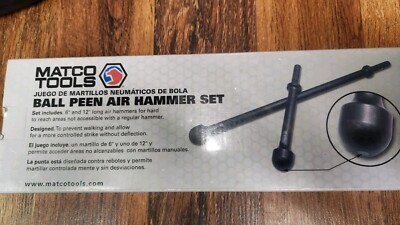 Matco Tools Ball Peen Air Hammer Set 2 PC. BHP2