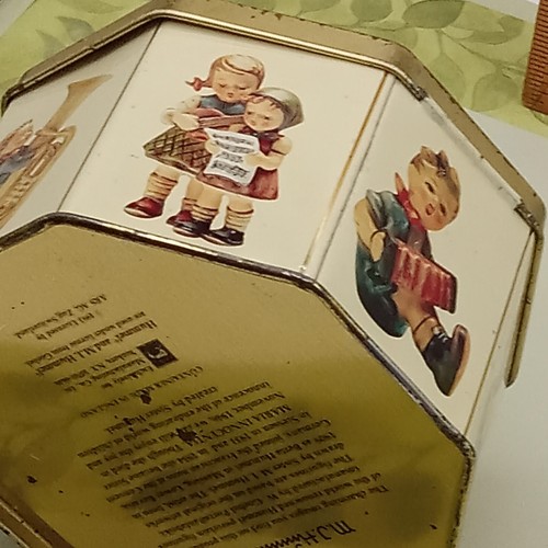 Hummel Children Vintage Octagon Metal Tin Box 1993 England - Picture 15 of 19