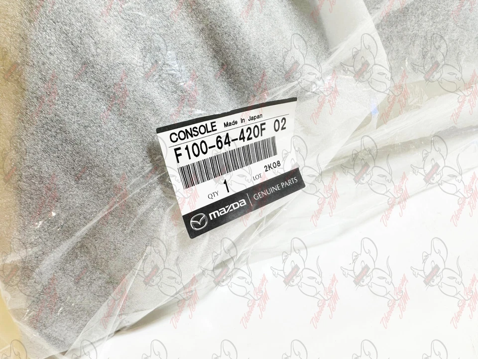 Cubierta de panel de consola central trasera MAZDA RX-7 RX7 FD3S RHD F100-64-420F02 genuina Foto 4 de 4
