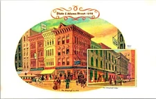 Postcard The Berghoff Restaurant Chicago Illinois IL Unposted