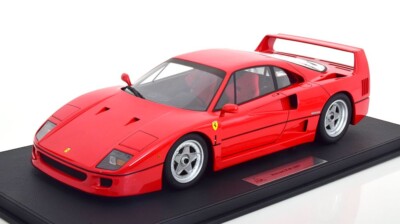 TOP10 1987 FERRARI F40 RED 1:10 LIMITED ED 1:10 LARGE CAR*Brand