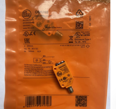 New original IFM O6H202 06H202 Photoelectric Sensor Free fast shipping #A
