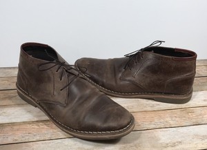 mens distressed chukka boots