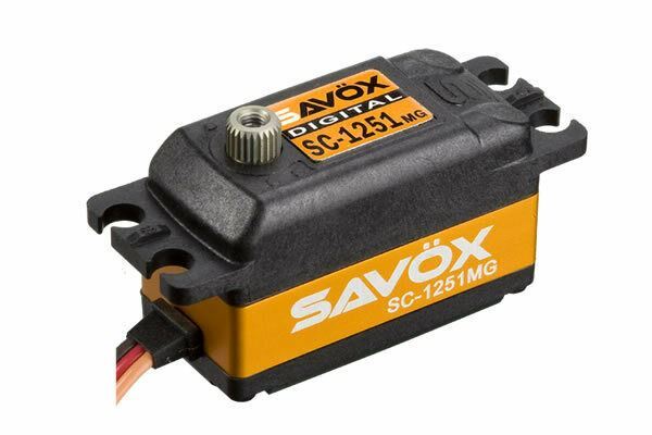 Savox SC-1251MG Digital Low Profile Servo 9.0Kg@6V